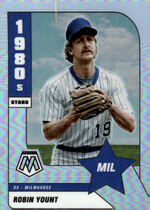 2022 Panini Mosaic Silver Prizm #288 Robin Yount