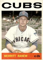 1964 Topps Base Set #78 Merritt Ranew