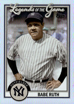 2023 Topps Legends of the Game #LG-9 Babe Ruth