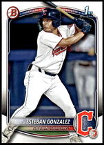2025 Bowman Prospects #BP-70 Esteban Gonzalez