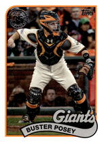 2024 Topps 1989 Topps #89B-91 Buster Posey