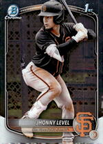 2025 Bowman Chrome Prospects #BCP-147 Jhonny Level