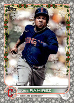 2022 Topps Holiday Metallic #HW151 Jose Ramirez
