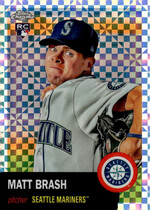 2022 Topps Chrome Platinum Anniversary X-Fractor Refractor #260 Matt Brash