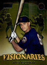 2000 Stadium Club Chrome Visionaries #V19 Alex Escobar