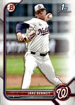 2022 Bowman Draft #BD-141 Jake Bennett