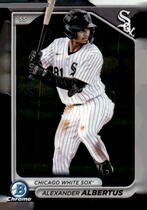 2024 Bowman Chrome Draft #BDC-164 Alexander Albertus