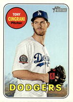 2018 Topps Heritage High Number #520 Tony Cingrani