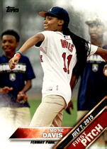 2016 Topps First Pitch #FP-4 Mone Davis