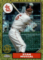 2022 Topps 1987 Topps Silver Pack Series 2 #T87C2-92 Stan Musial
