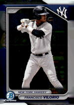 2024 Bowman Chrome Draft #BDC-107 Francisco Vilorio