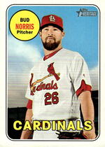 2018 Topps Heritage High Number #662 Bud Norris