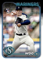 2024 Topps Base Set #12 Bryan Woo