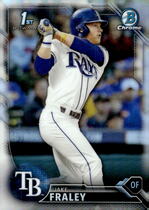 2016 Bowman Chrome Draft Refractor #BDC-73 Jake Fraley