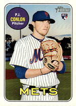 2018 Topps Heritage High Number #560 P.J. Conlon