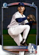 2025 Bowman Chrome Prospects #BCP-143 Jakob Wright