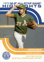 2022 Topps Heritage High Number 1973 MLB All-Star Game Highlights #ASGH-14 Catfish Hunter