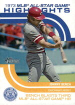 2022 Topps Heritage High Number 1973 MLB All-Star Game Highlights #ASGH-2 Johnny Bench