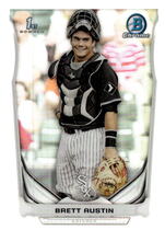 2014 Bowman Chrome Draft #CDP104 Brett Austin