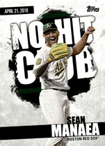 2022 Topps No-Hit Club #NHC-22 Sean Manaea
