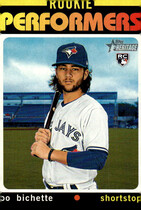2020 Topps Heritage High Number Rookie Performers #RP-2 Bo Bichette