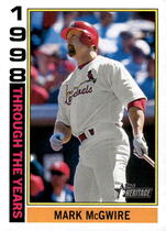 2025 Topps Heritage Through the Years #TTY-13 Mark Mcgwire