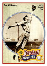 1992 Upper Deck Baseball Heroes Ted Williams #36 Ted Williams