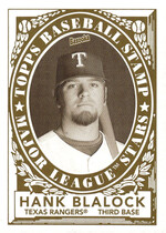 2006 Topps Bazooka Stamps #3 Hank Blalock