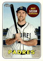 2018 Topps Heritage High Number #528 Matt Szczur