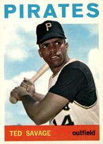 1964 Topps Base Set #62 Ted Savage