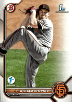 2022 Bowman Draft 1st Edition #BD-3 William Kempner