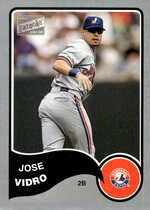 2003 Topps Bazooka Silver #84 Jose Vidro