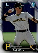2016 Bowman Chrome Draft Refractor #BDC-34 Stephen Alemais
