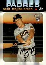2020 Topps Heritage High Number #607 Seth Mejias-Brean