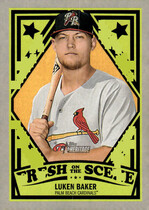 2019 Topps Heritage Minor League Fresh on the Scene #FOS-26 Luken Baker