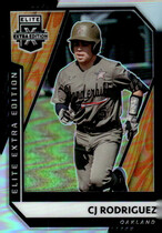 2021 Panini Elite Extra Edition Optic Holo #158 Cj Rodriguez