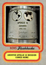 2019 Topps Heritage News Flashbacks #NF-4 Apollo 13 Mission