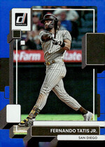 2022 Donruss Holo Blue #82 Fernando Tatis Jr.