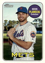 2018 Topps Heritage High Number #591 Kevin Plawecki