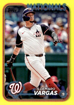 2024 Topps Update Yellow #US303 Ildemaro Vargas