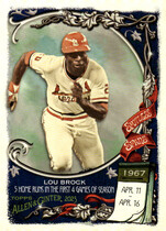 2023 Topps Allen & Ginter Spotless Spans #SS-21 Lou Brock