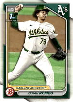 2024 Bowman Draft #BD-184 Josiah Romeo