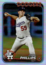 2024 Topps Rainbow Foilboard Series 2 #569 Evan Phillips