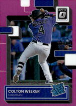 2022 Donruss Optic Pink #56 Colton Welker