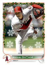 2022 Topps Holiday #HW100 Shohei Ohtani