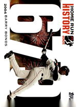 2006 Topps Barry Bonds Home Run History Series 3 #BB671 Barry Bonds