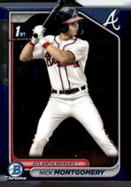 2024 Bowman Chrome Draft #BDC-129 Nick Montgomery