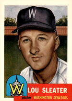 1991 Topps Archives 1953 #224 Lou Sleater