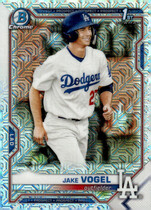 2021 Bowman Chrome Mega (Mojo Refractor) #BCP-59 Jake Vogel