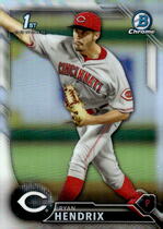 2016 Bowman Chrome Draft Refractor #BDC-56 Ryan Hendrix